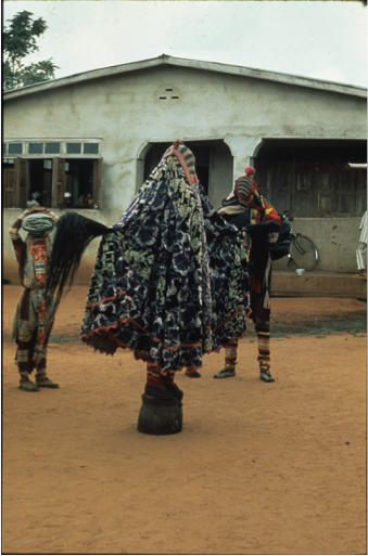 An Egúngún idán or “miracle/wonder,” a dancing mat, 1978.