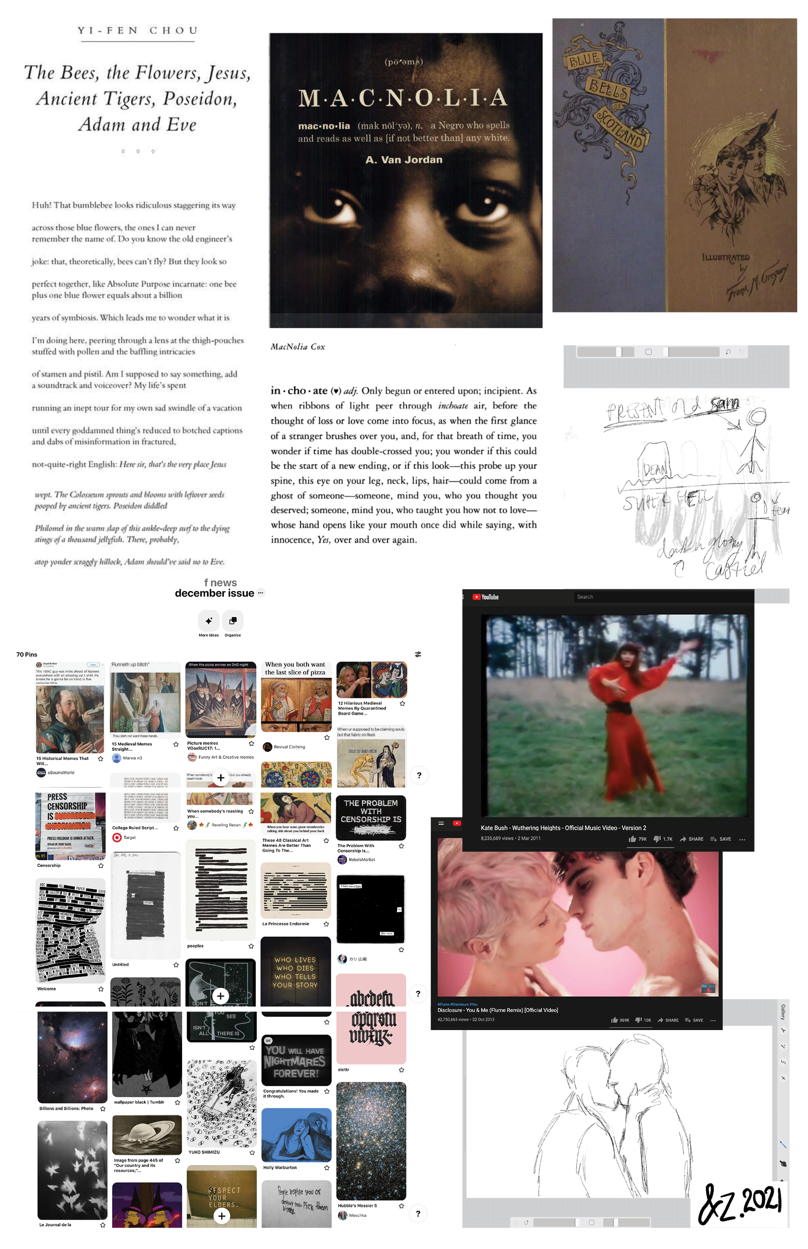 Zeinab Ajasa sketchbook