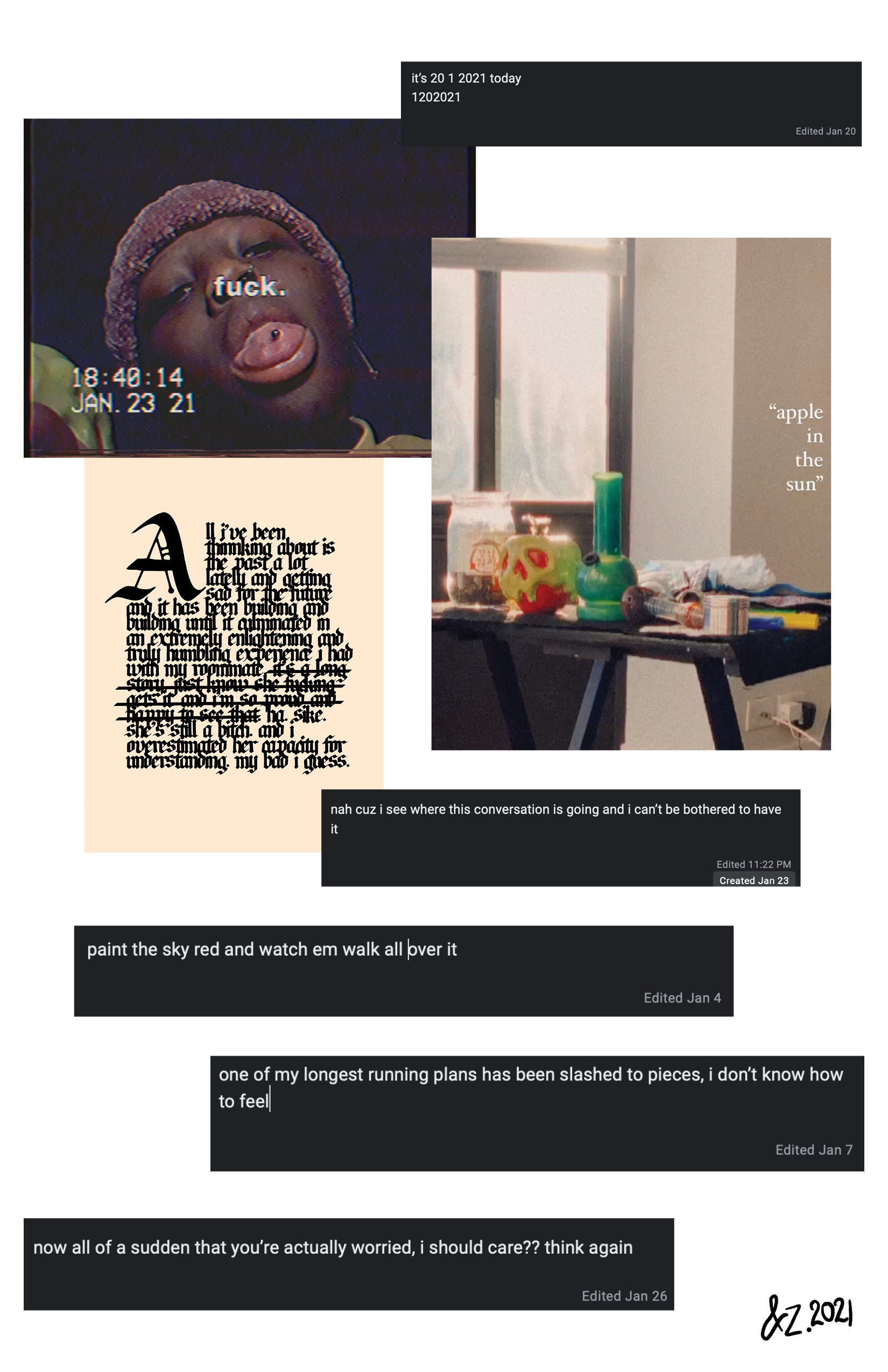 Zeinab Ajasa sketchbook