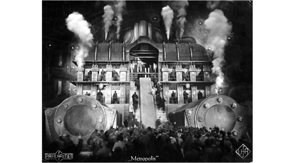 Metropolis by Fritz Lang. Film Still.