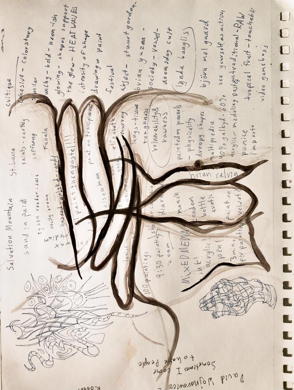 Niko Woron's sketchbook