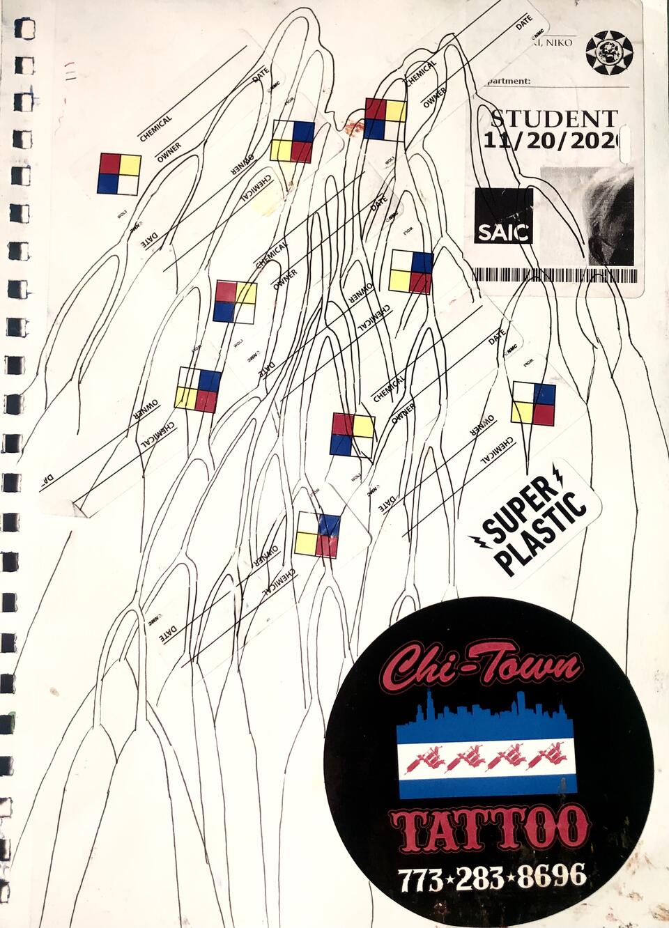 Niko Woron's sketchbook