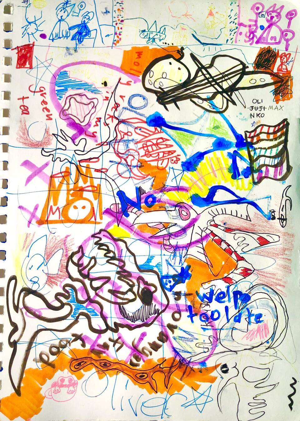 Niko Woron's sketchbook