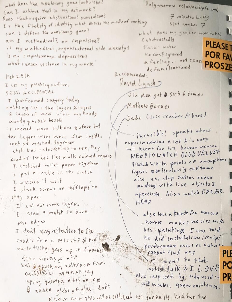 Niko Woron's sketchbook