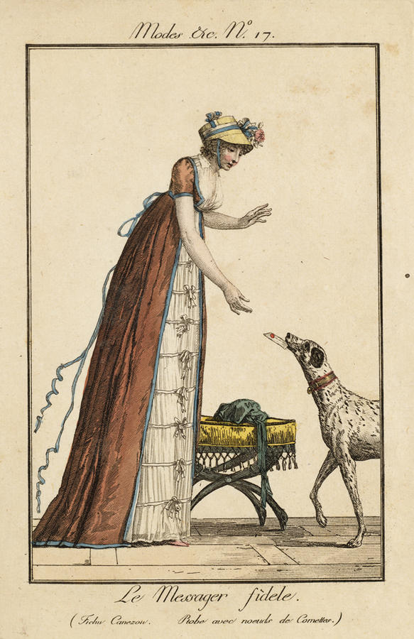 Illustrations from the Journal des Dames et des Modes RISD Museum