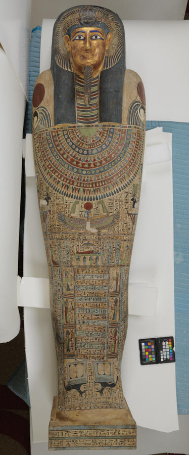 Coffin and mummy of Nesmin | RISD Museum