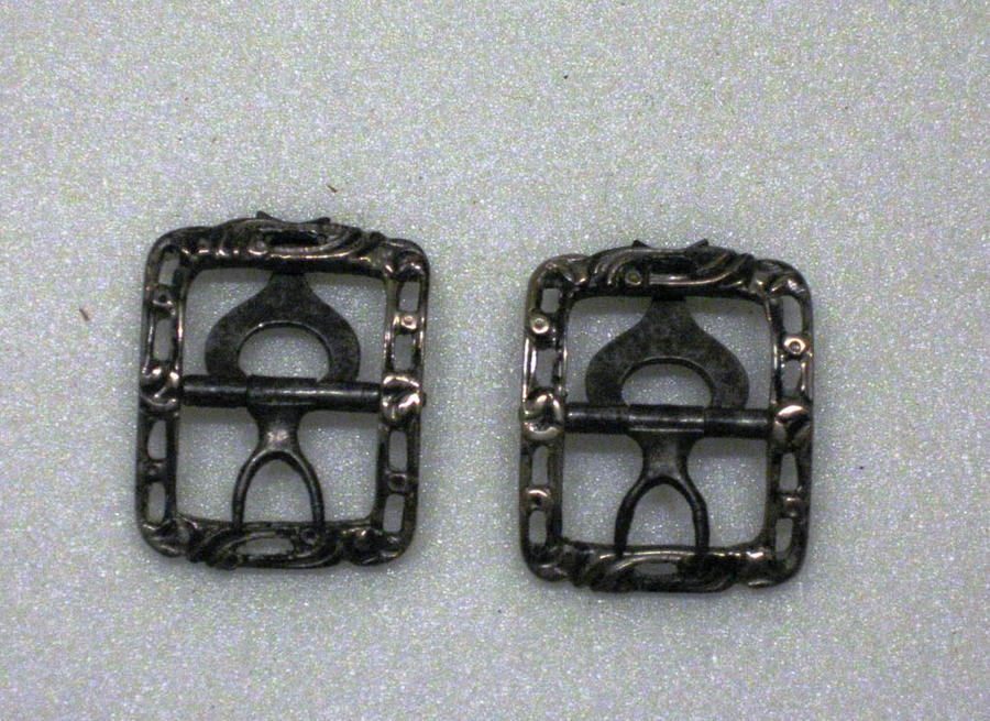 Pair of Knee Buckles RISD Museum