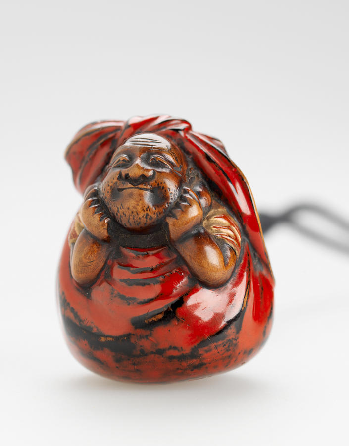 Inrō Small Portable Case And Netsuke Belt Toggle Risd Museum