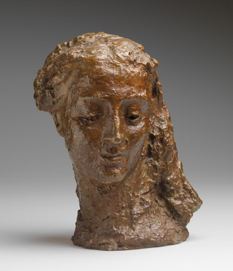 Head of the Virgin (for the group Notre Dame du Saint Cordon) | RISD Museum