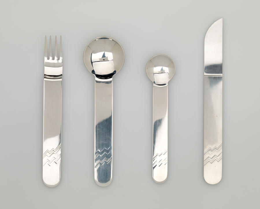 貴重】Sergio Asti White Boca Flatware Set 全品限定セール