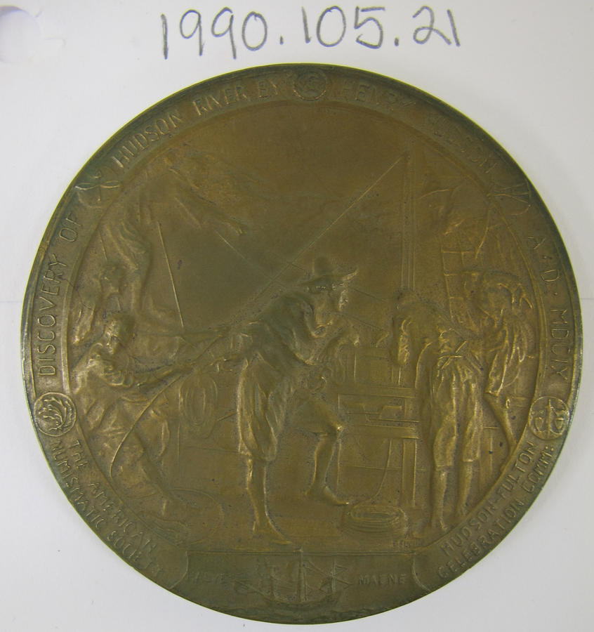 HudsonFulton Celebration Commemorative Medal RISD Museum