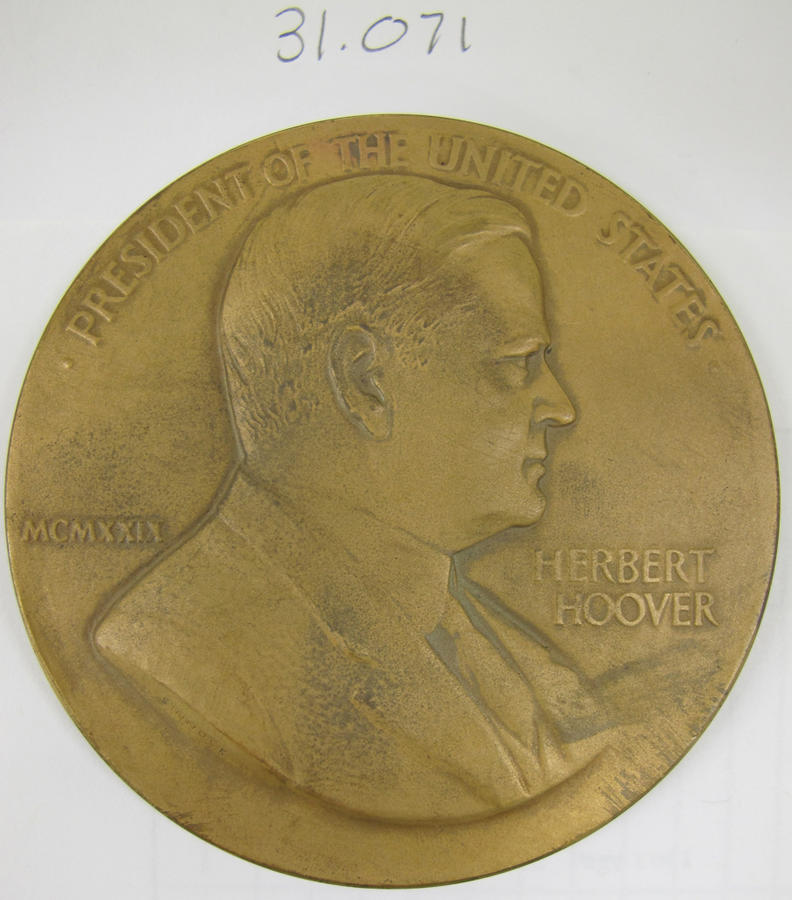Herbert Hoover Medal RISD Museum