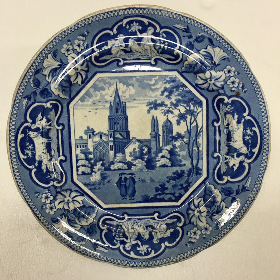Christ Church, Oxford Plate RISD Museum