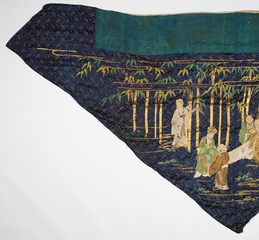 The Seven Sages of the Bamboo Grove (uchishiki) RISD Museum