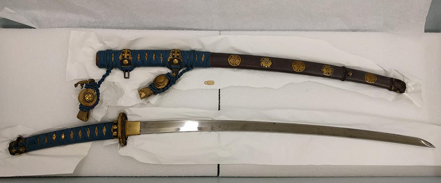 Sword of the Katana Type with Scabbard | RISD Museum