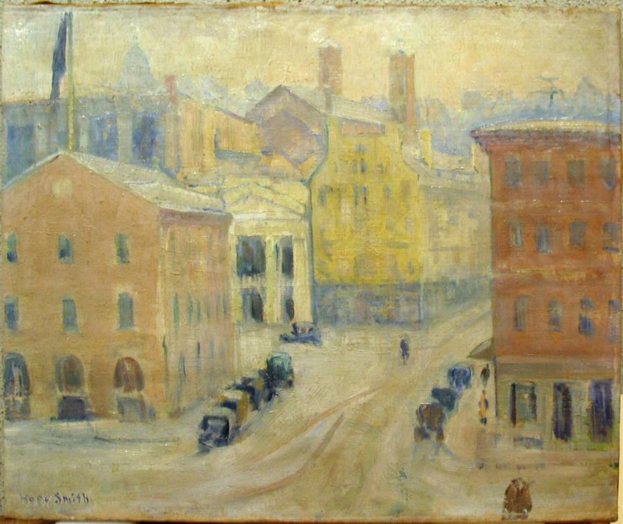 A View of Canal Street, Providence RISD Museum